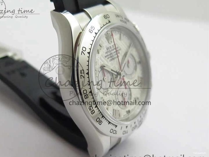 SA4130 904L SS Daytona Best 1:1 ‘Meteorite’ Oysterflex Case V4 Strap Noob on 116519 Edition 0327